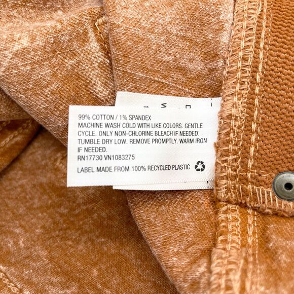 Isabel Maternity Denim Shorts Size 16 Acid Wash Side Panels Summer Beachy Comfy - Picture 8 of 10